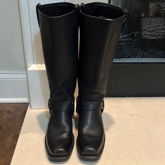 Frye Shoes - Size 8 M black Frye boots. Worn just a couple times.